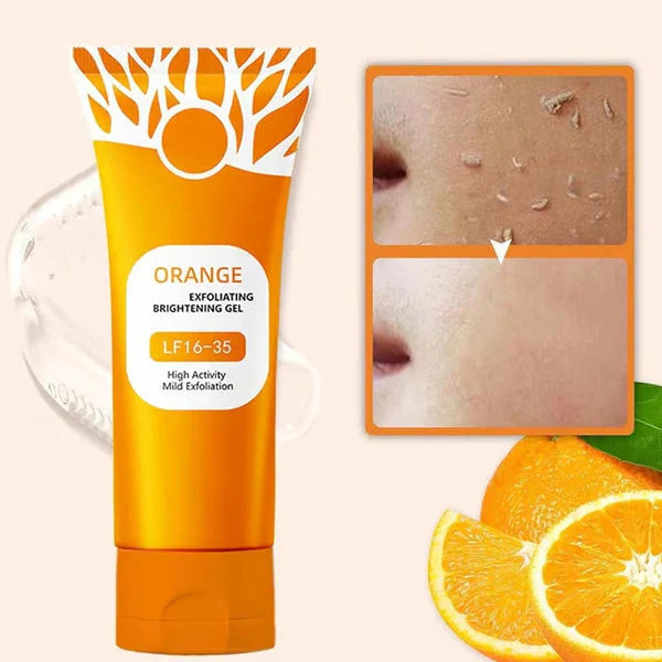 Orange Exfoliating whitening Gel Free Delivery with 50% OFF 🎁