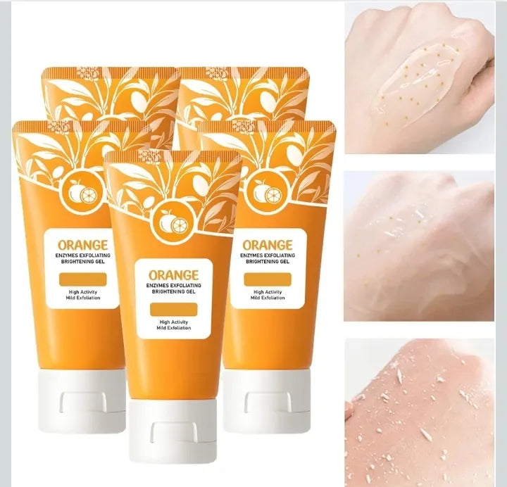 Orange Exfoliating whitening Gel Free Delivery with 50% OFF 🎁