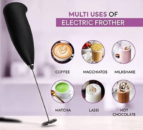 Best Qaulity Fast Electric Coffee Beater 🎁 50% OFF with Free Delivery