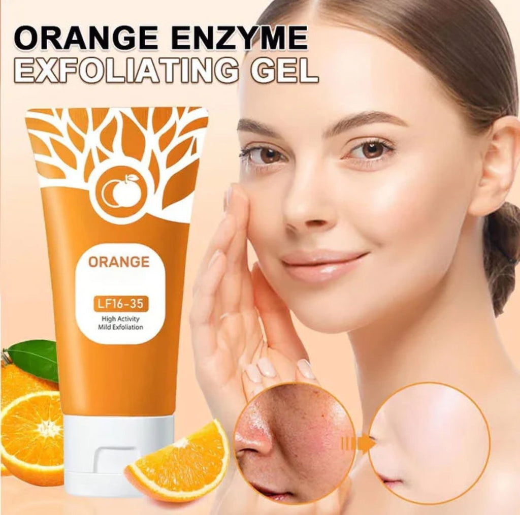 Orange Exfoliating whitening Gel Free Delivery with 50% OFF 🎁
